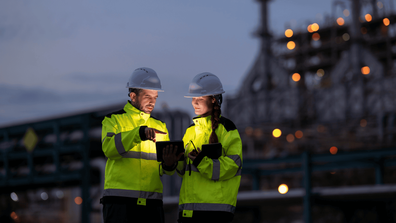 Operations workers