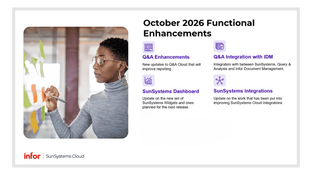 Infor 2026.10 release
