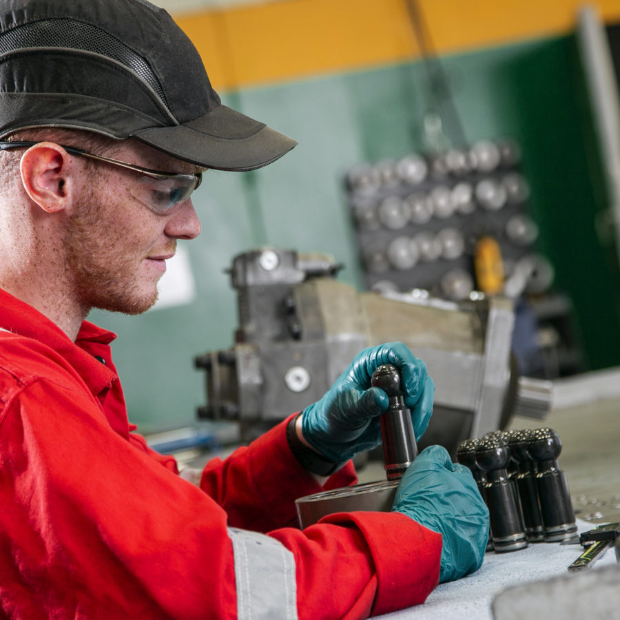 Sparrows Group engineer fixing equipment