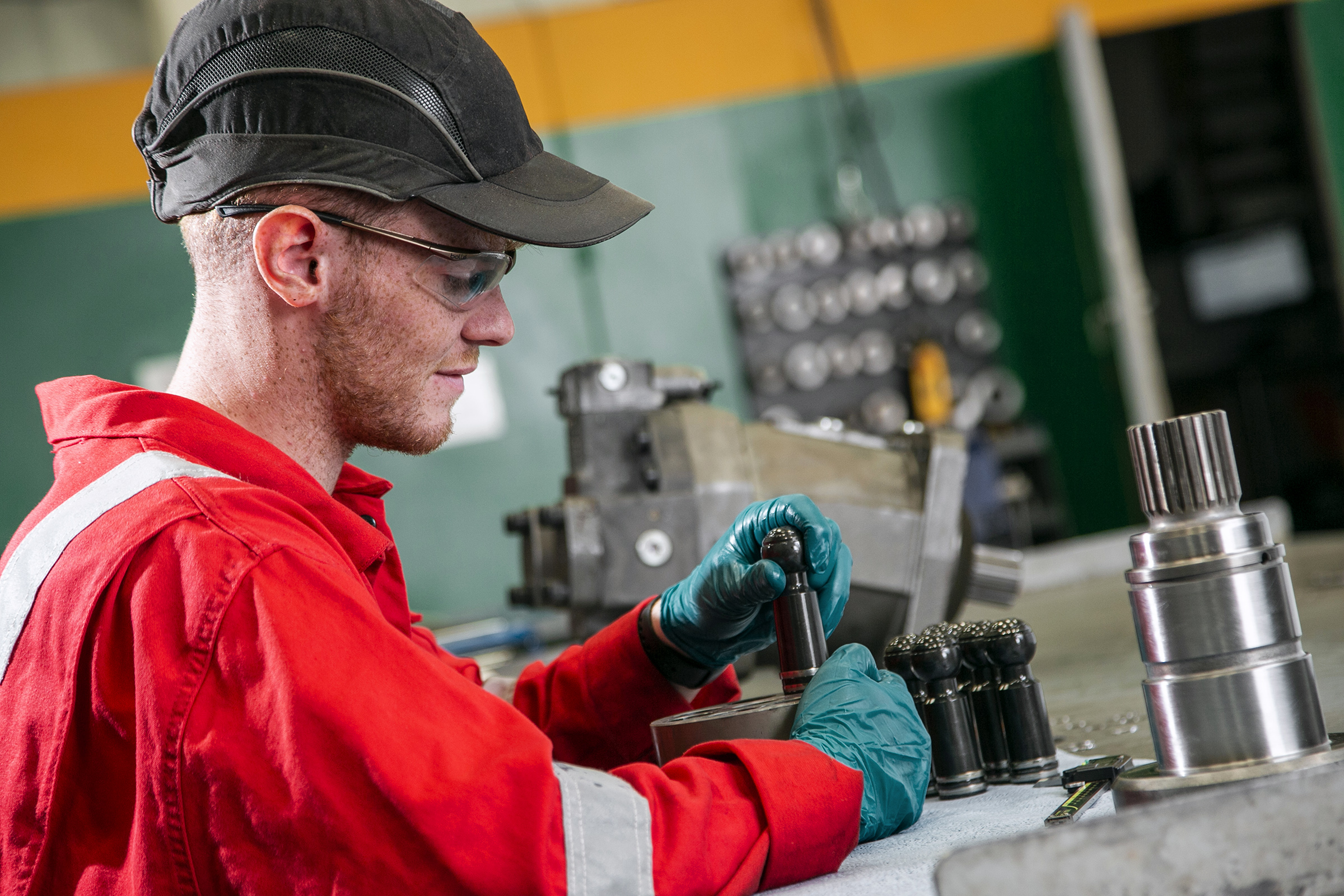 Sparrows Group engineer fixing equipment