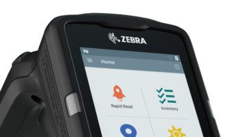 device with zebra interface